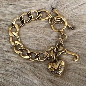 Juicy couture charm bracelet.